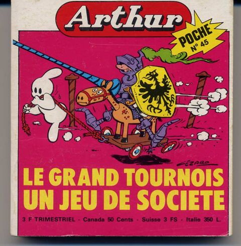 Arthur poche n� 45 - CEZARD - 07/1975 7 Argenteuil (95)