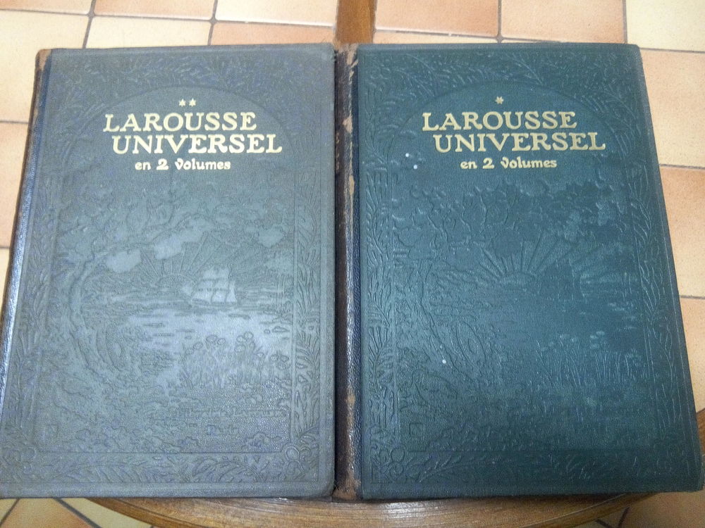 dictionnaire Larousse universel deux volumes 