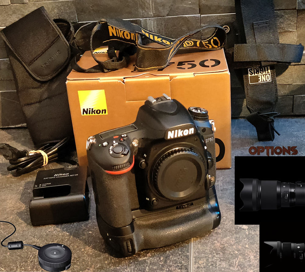 Superbe pack Nikon D750 Reflex
Photos/Video/TV