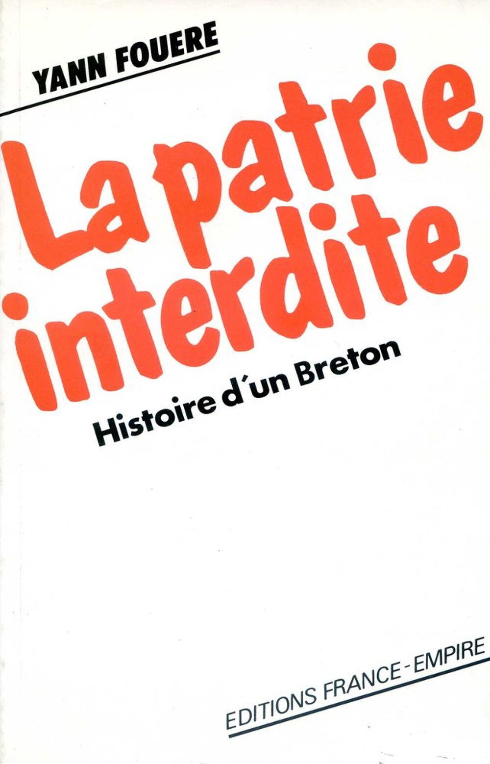 La patrie interdite Livres et BD