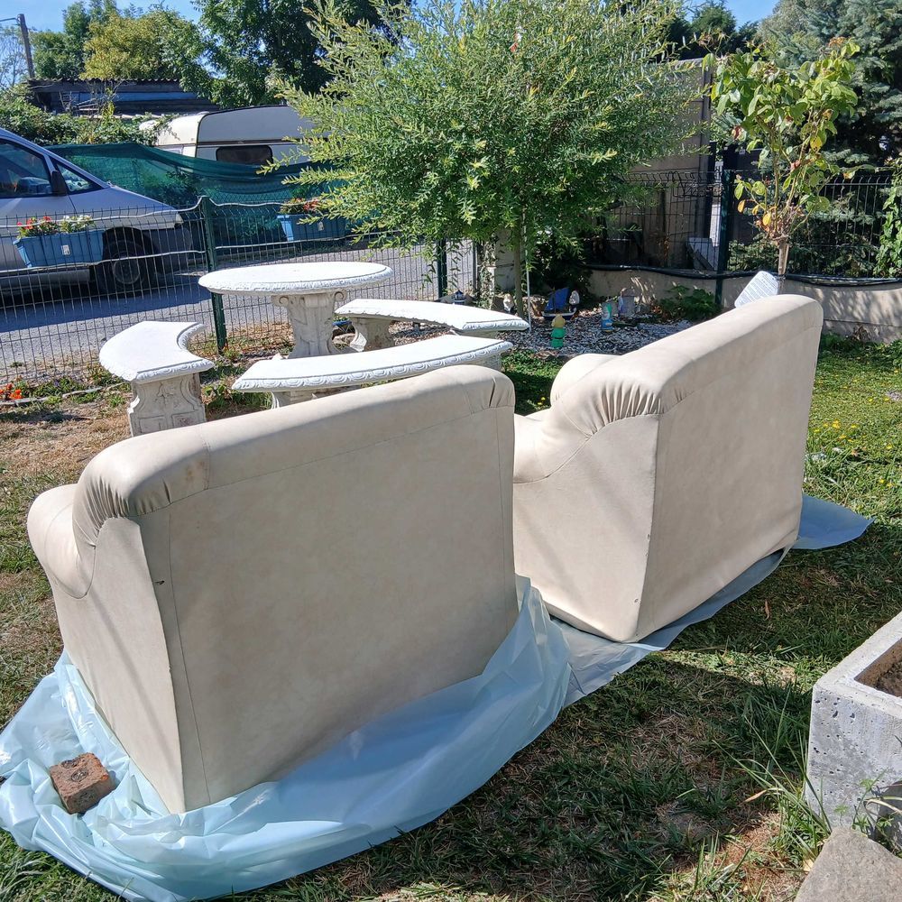 2 Fauteuils cuire Meubles