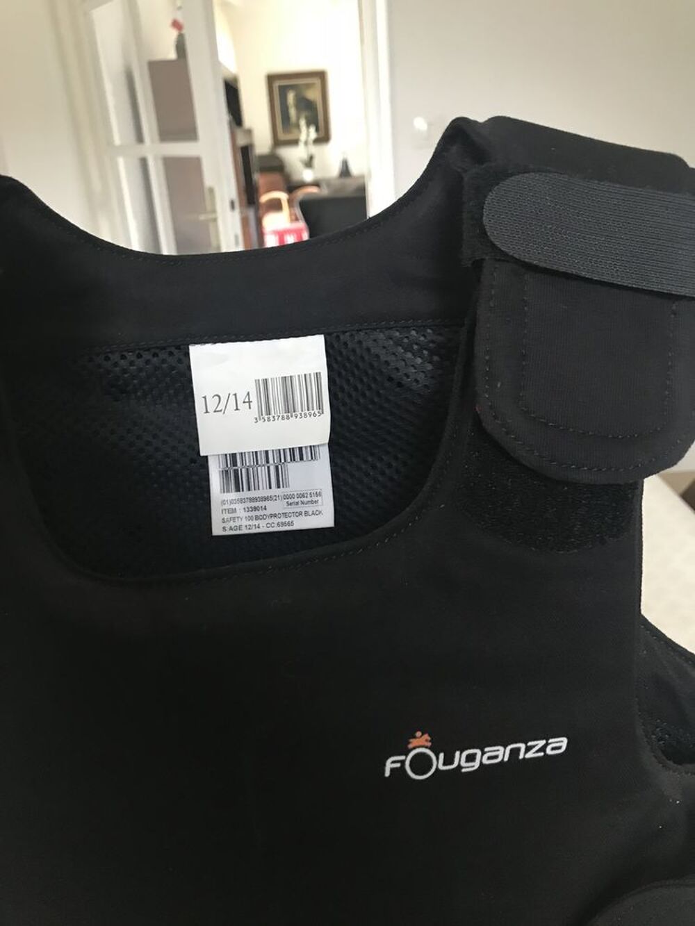 Gilet de protection fouganza Sports