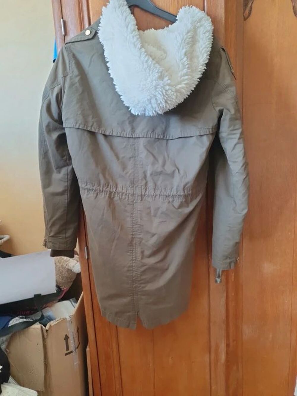 Manteau Parka Mango khaki Taille M Vêtements