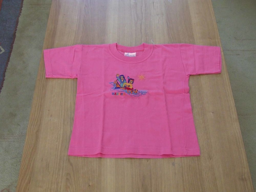 Tee-shirt manches courtes, Madeira, Rose, 6&nbsp;ans, TBE Vtements enfants