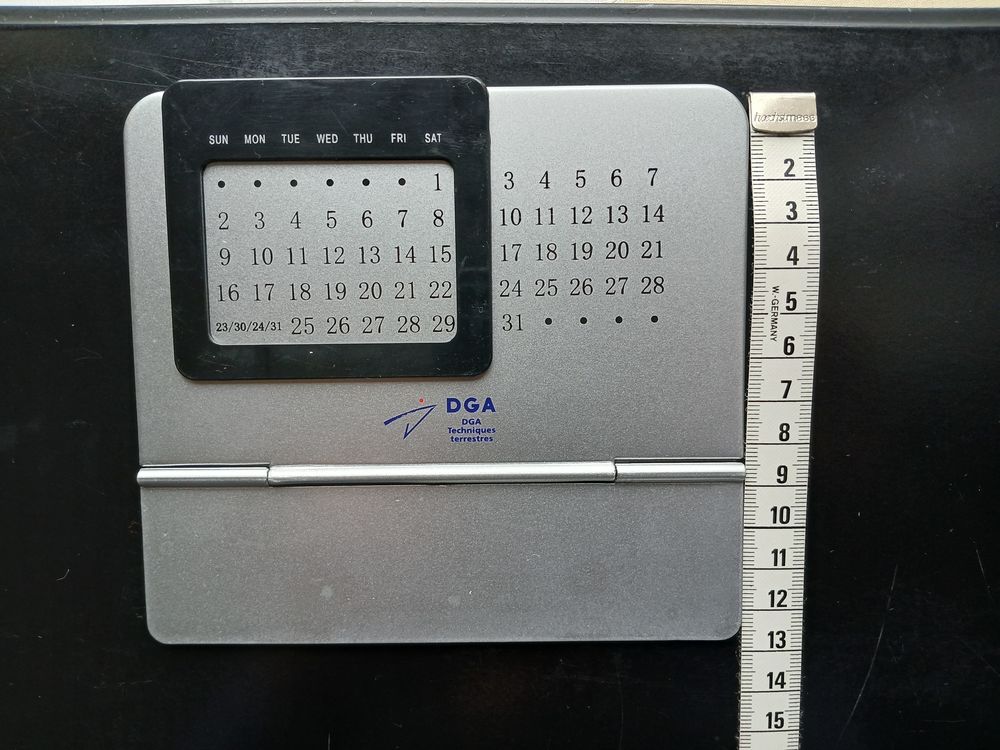 CALENDRIER PERPETUEL DGA ARMEE Décoration