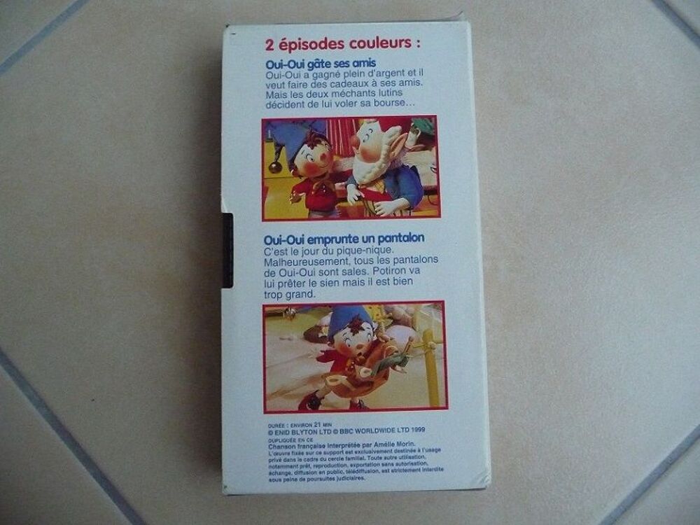 Oui-Oui g&acirc;te ses amis - 2 histoires - Collector cassette VHS DVD et blu-ray