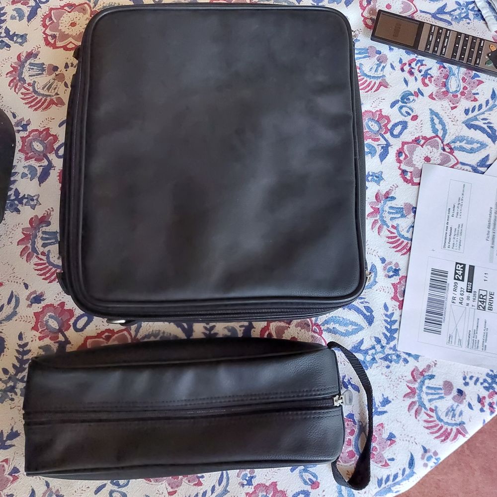 bagage pilote cabine, cuir Maroquinerie