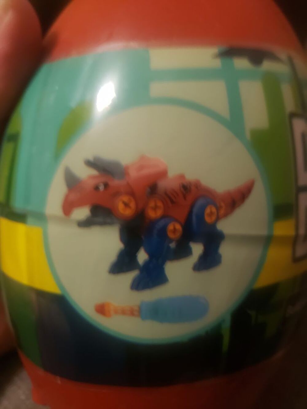 lots de 3 dinosaure a construire dans un ?ufs Jeux / jouets
