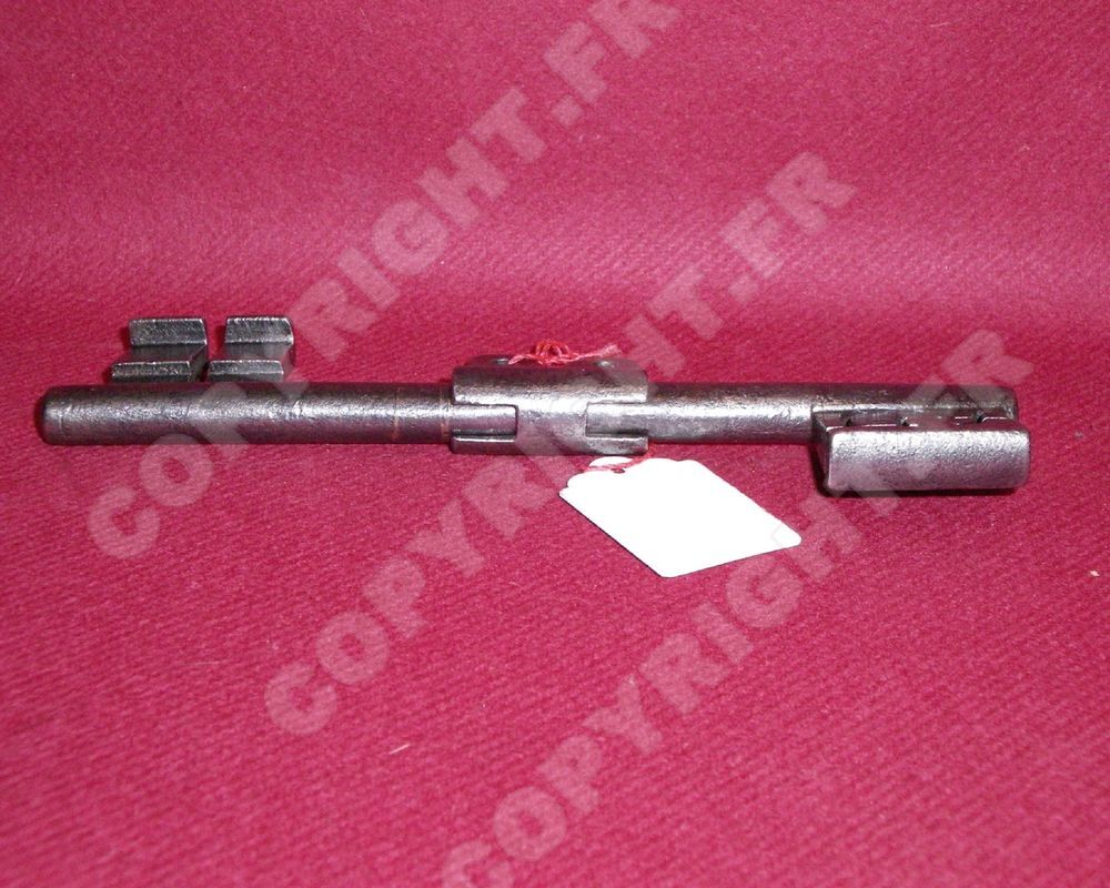 ANCIENNE CLEF DOUBLE A C?UR CHIFFR&Eacute; Z ou 5 