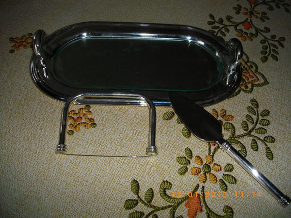 &uml;PLATEAU POUR FOIE GRAS + FIL A COUPER + PELLE Cuisine