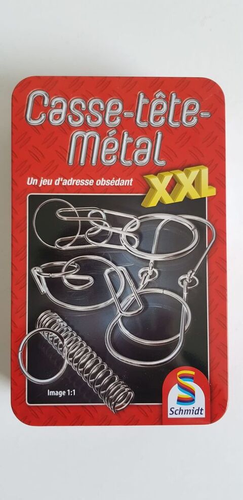 Casse-t�te M�tal XXL ? Jeux de Soci�t� 6 d�fis m�talliques ! 8 Saint-Denis (93)