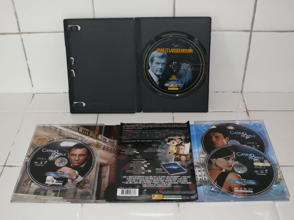 DVD : Collection "James Bond" DVD et blu-ray