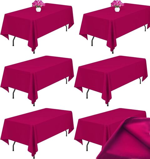 Lot de 6 nappes de restaurant (professionnel) 140 x 140 cm Villeurbanne (69)