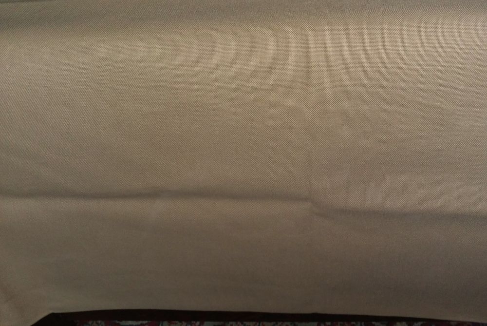 Nappe en coton unie marron Nydel 150 x 170 Décoration