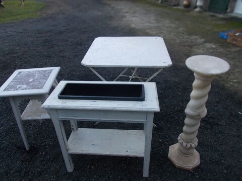 jardiniere bois + table pliante guridon + etc faire prix 90 Saran (45)