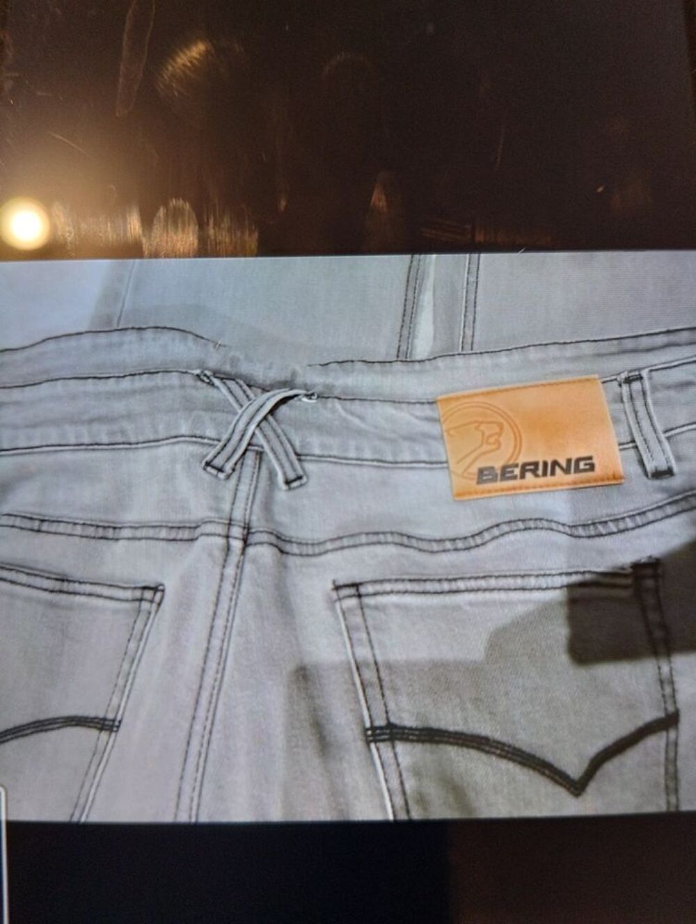 Jean bering moto homme Vêtements
