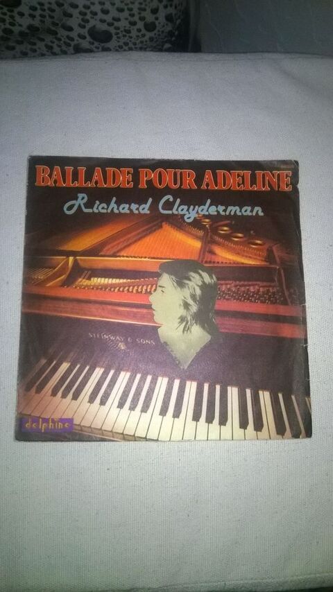 Vinyle 45 T Richard Clayderman
Ballade Pour Adeline
1977 4 Talange (57)
