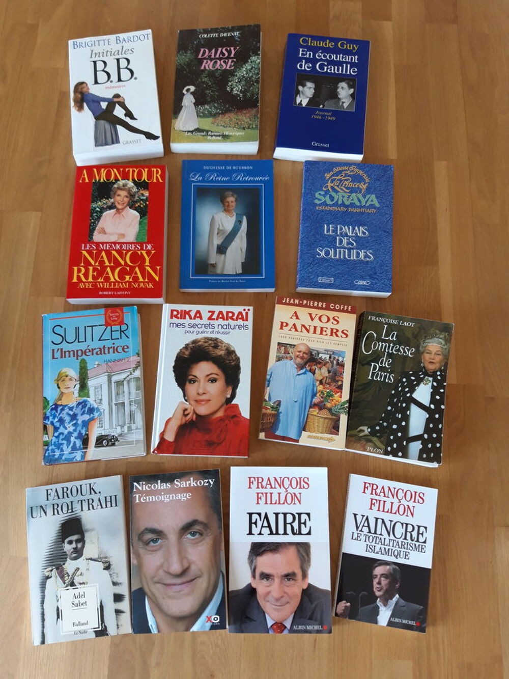Livres : Biographies, M&eacute;moires, Confessions, Romans Historiq Livres et BD