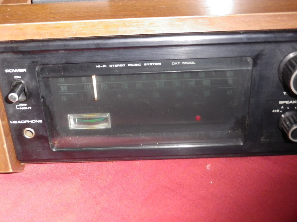 Platine vinyle tuner Sanyo DXT 55OOL Audio et hifi