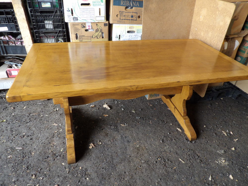 TABLE MONASTERE en CHENE de 160 cm x 80 cm Meubles