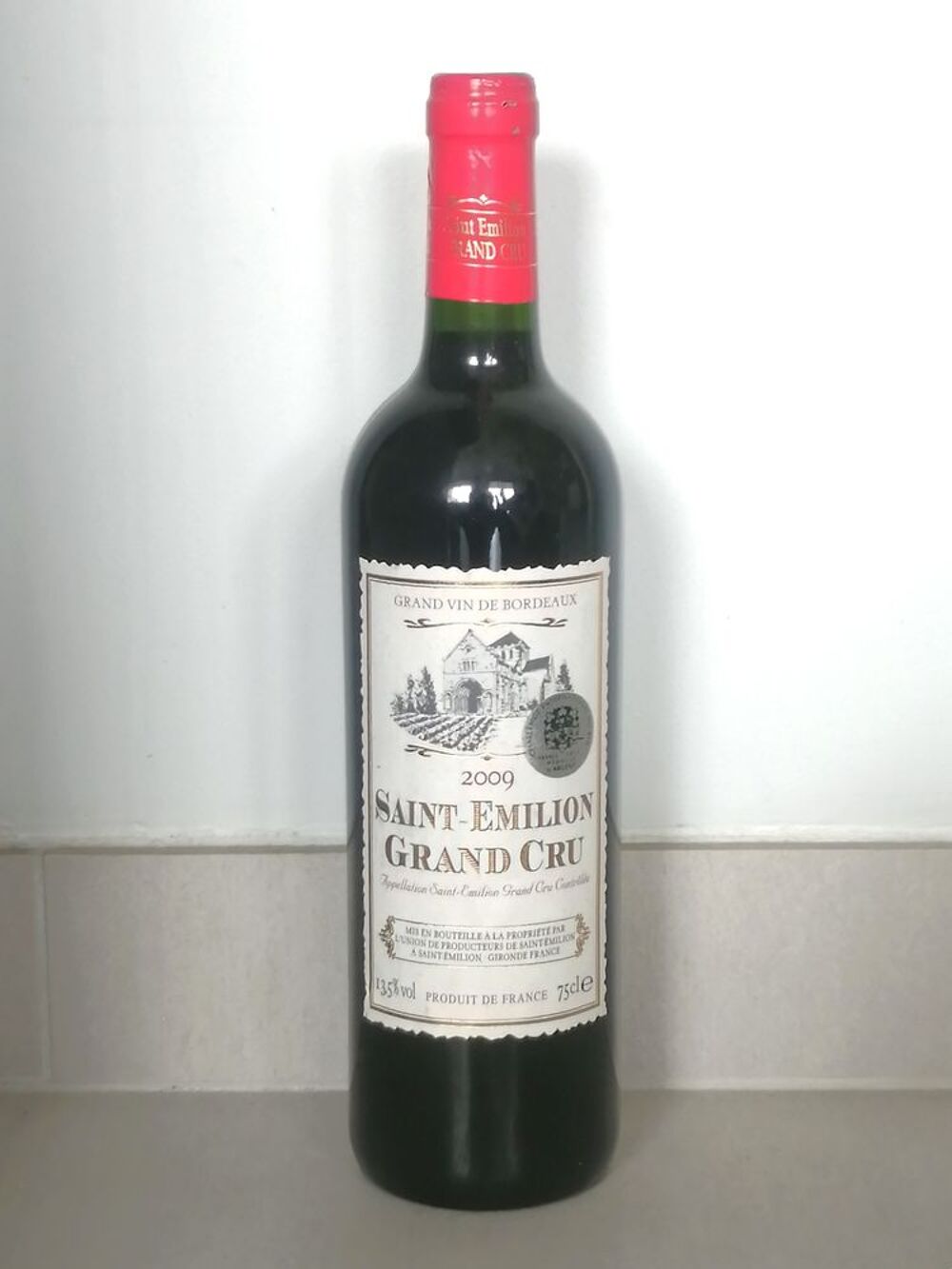 Bouteille Saint-&Eacute;million Grand Cru 2009 Décoration