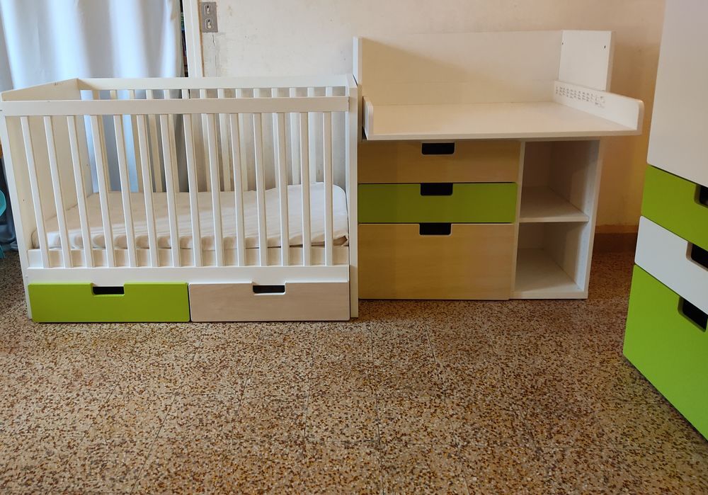 Chambre b&eacute;b&eacute; compl&egrave;te &eacute;volutive Mobilier enfants