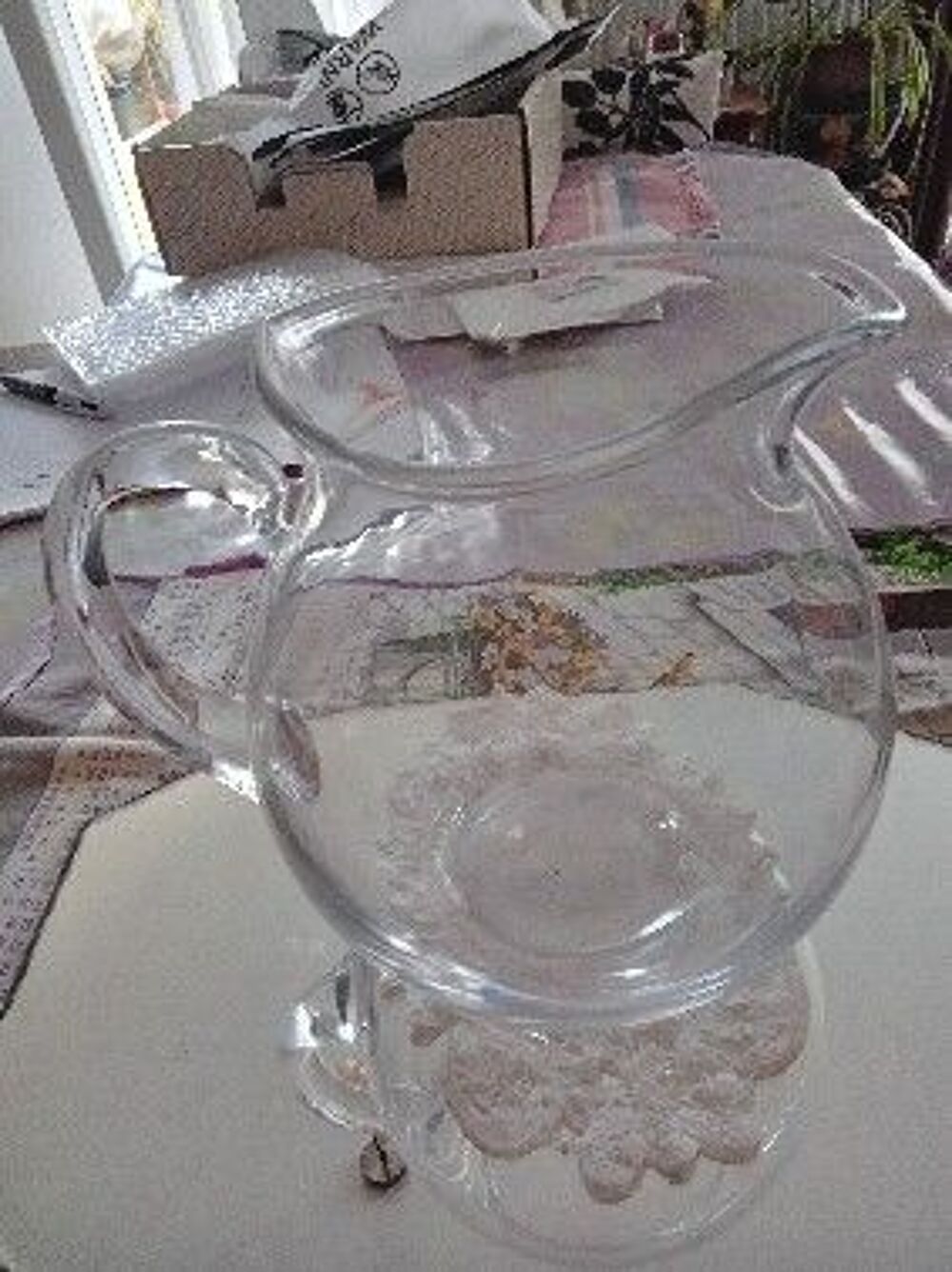 GRANDE CARAFE CRISTAL Décoration