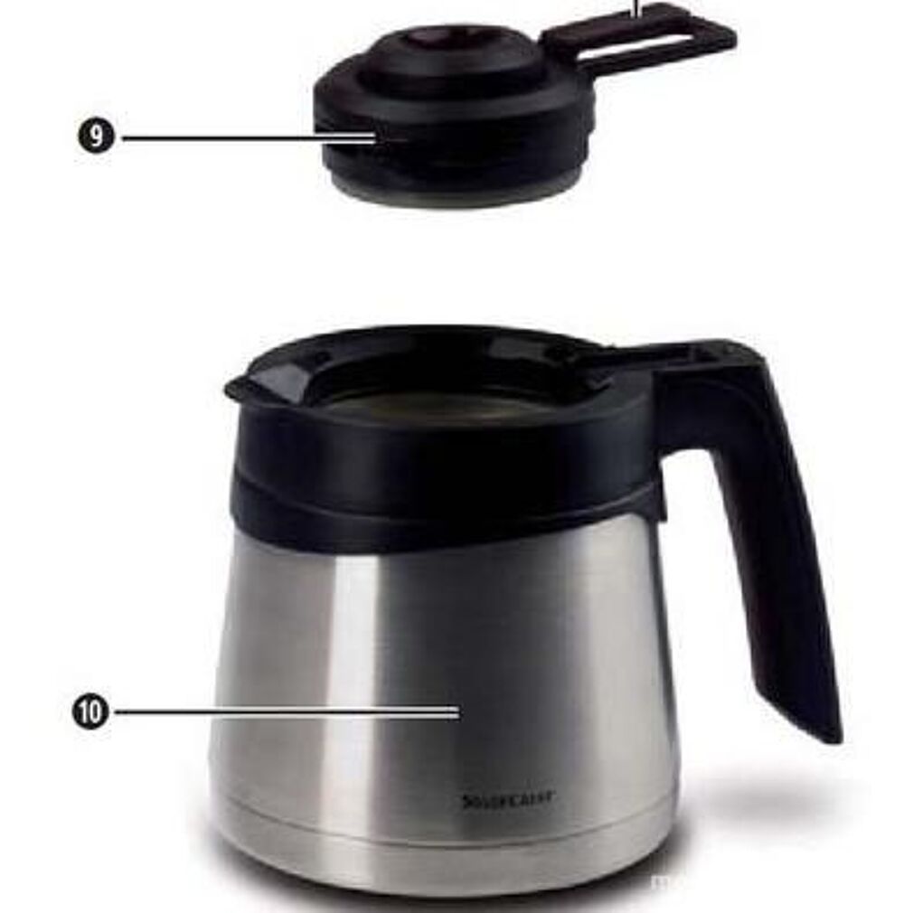 Cafeti&egrave;re SilverCrest KH1115 : pi&egrave;ces d&eacute;tach&eacute;es Electroménager