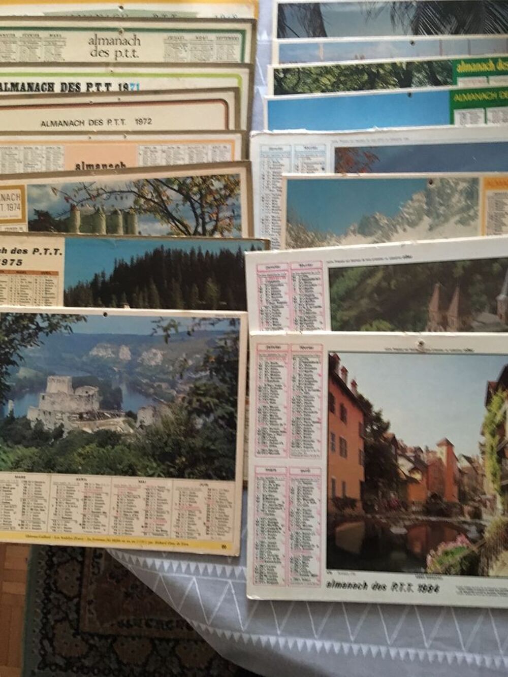 LOT DE CALENDRIERS 
