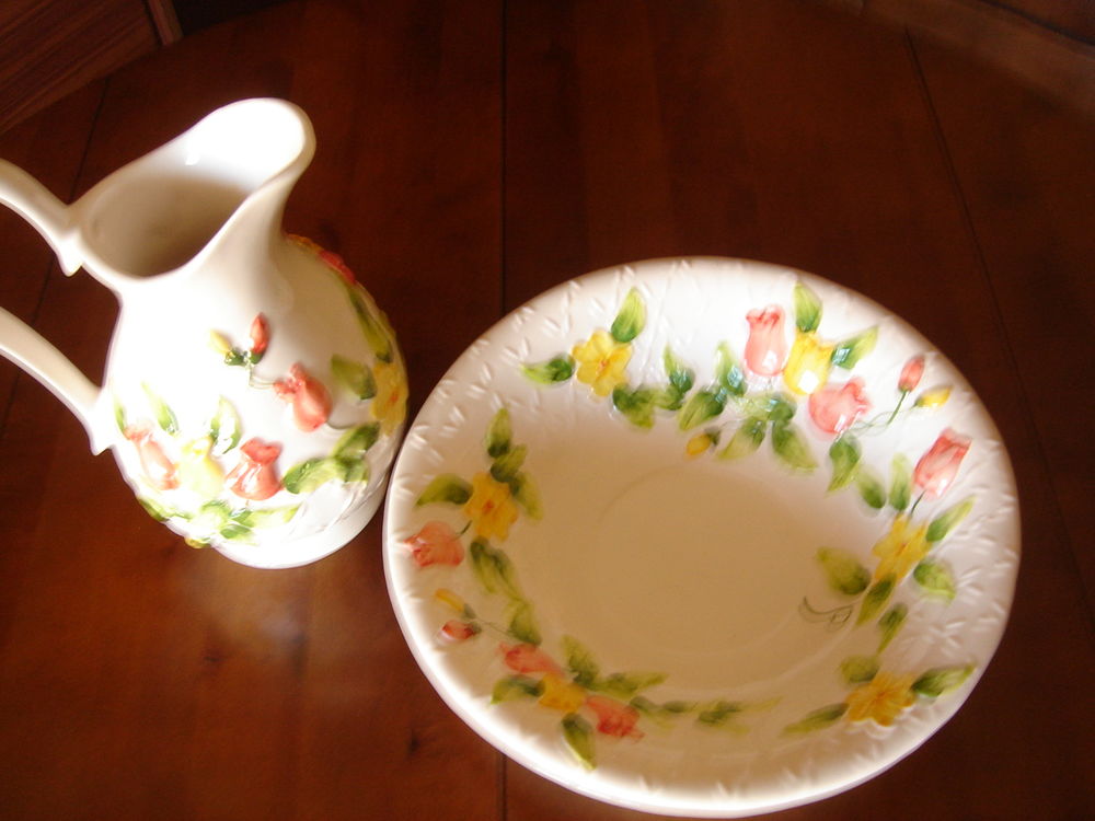 Broc de toilette/plat,cuvette Décoration