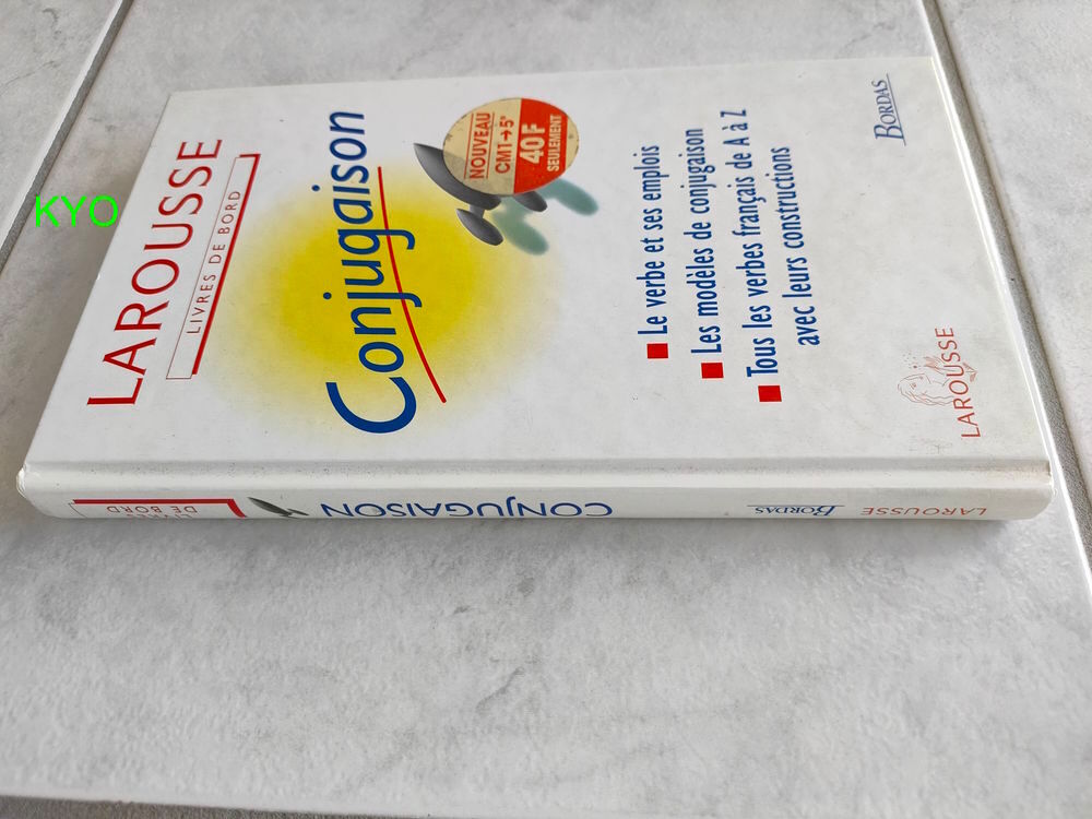 LAROUSSE Conjugaison - Livre - Tr&egrave;s bon &eacute;tat Livres et BD