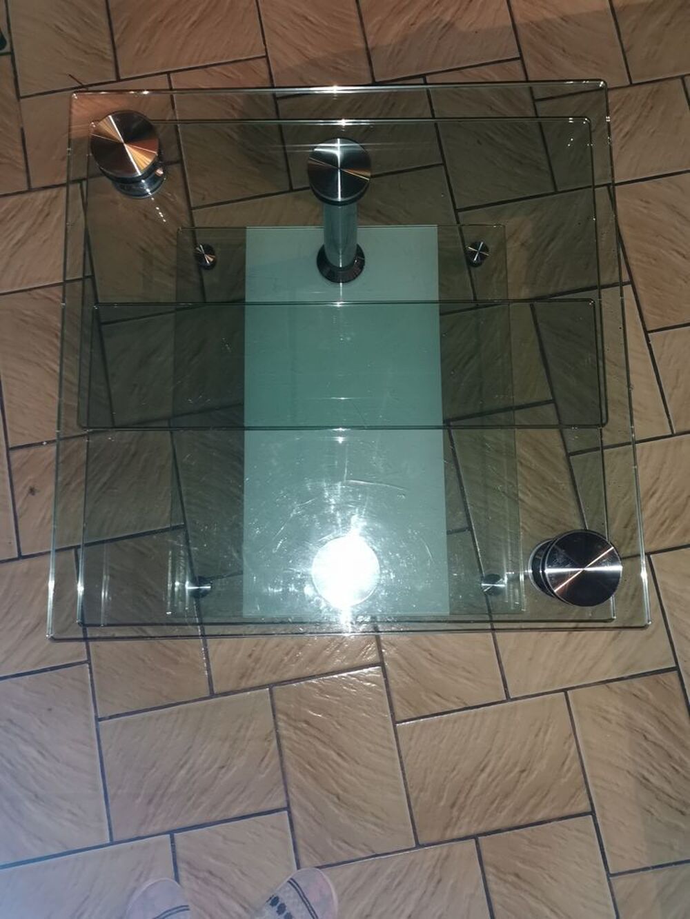 Table basse en verre Audio et hifi