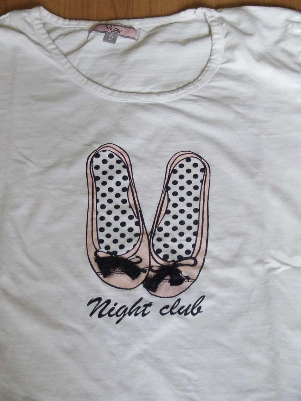 Pyjama 2 pi&egrave;ces, Blanc, Femme, T. 2 (38) Vêtements