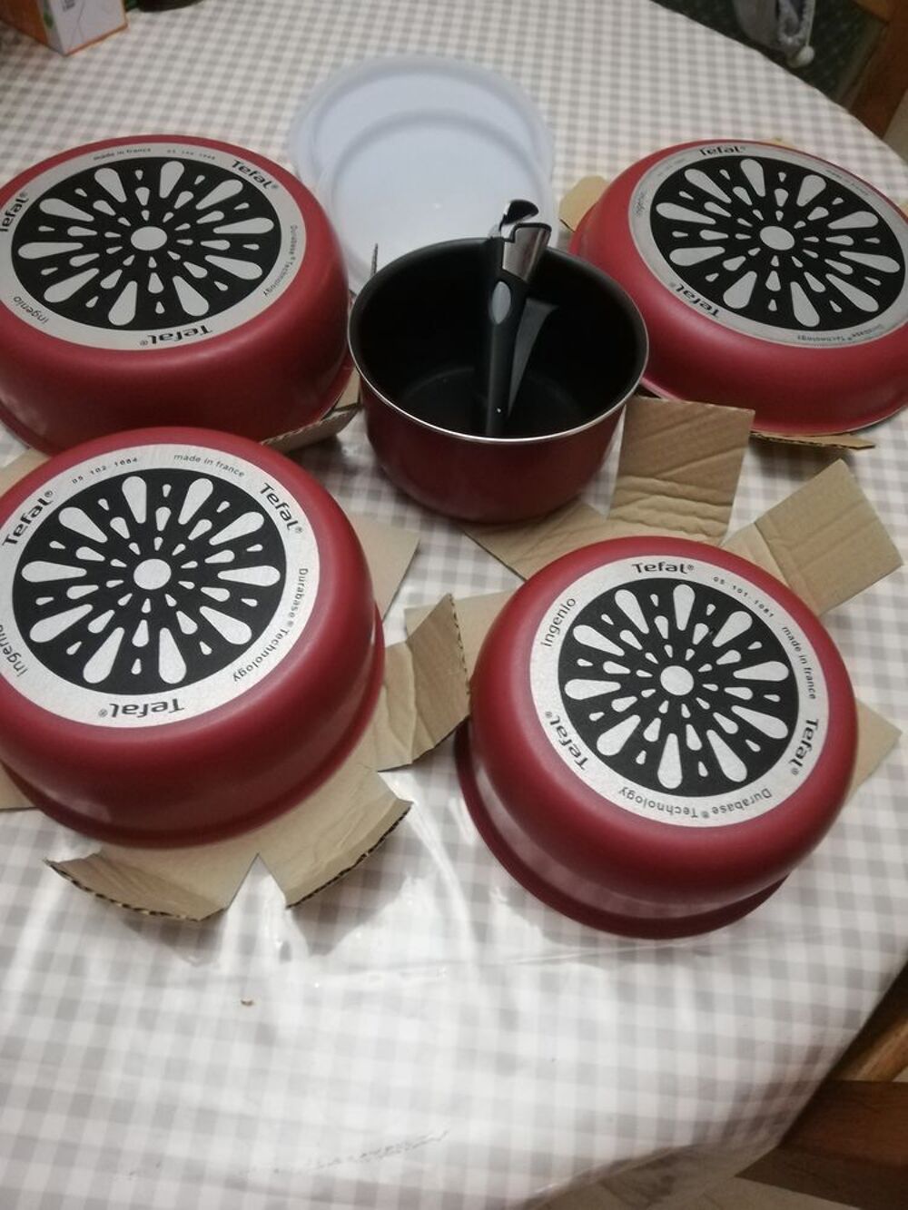 Batterie de cuisine TEFAL INGENIO 5 pieces Electroménager