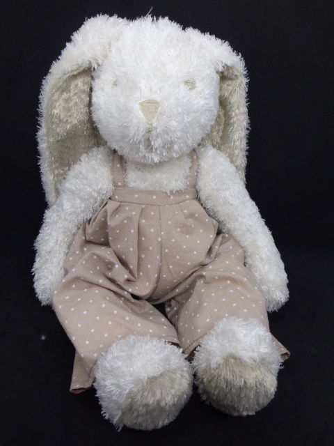 Doudou lapin salopette taupe �toiles Cyrillus 35 cm 10 Rueil-Malmaison (92)
