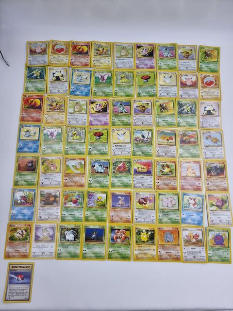 Set complet de 64/64 carte Pok�mon Jungle (Italien) ans 2000 200 Vulbens (74)