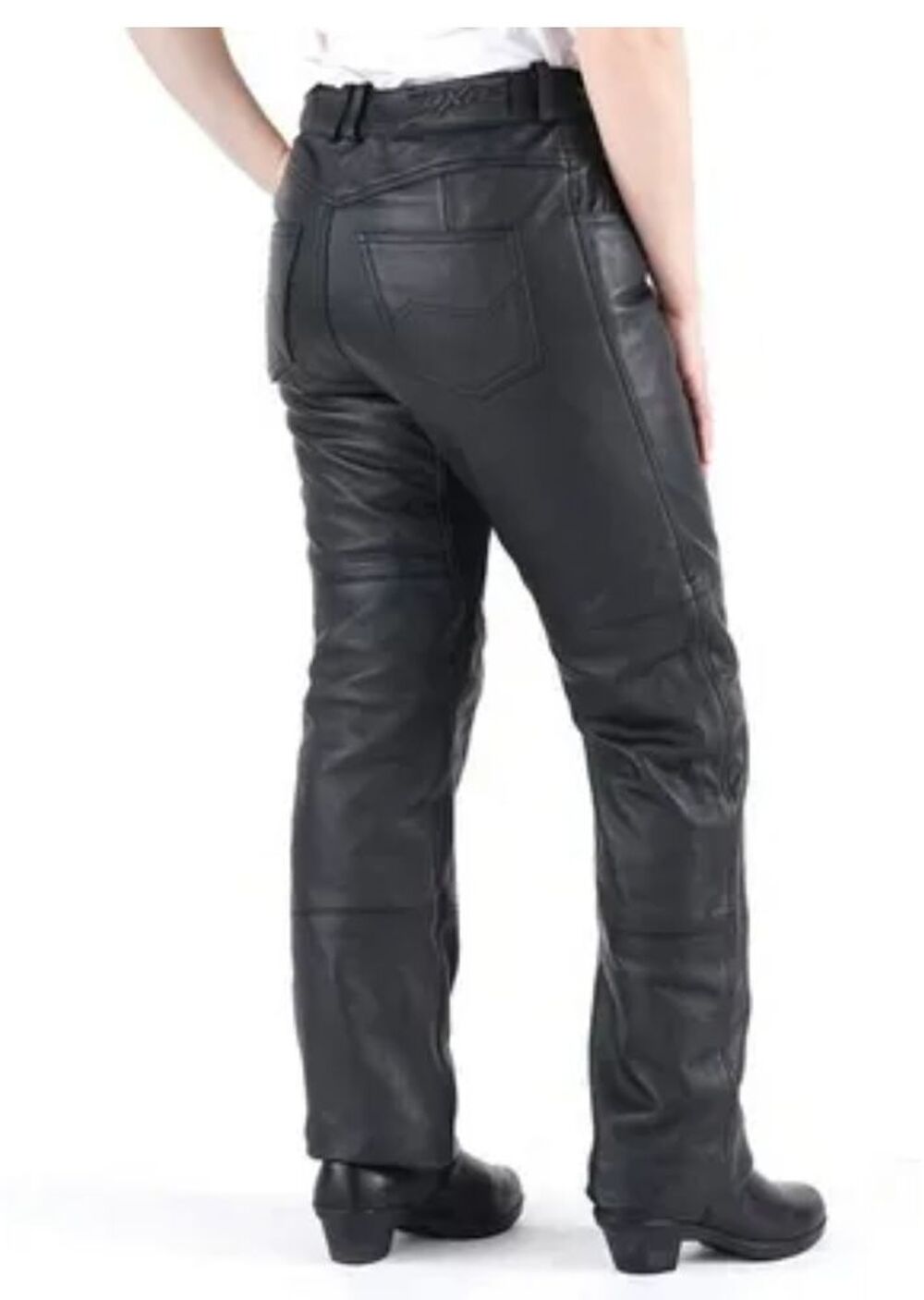 40 pantalon cuir moto DXR lady Buschneel &eacute;tiquet&eacute; neuf Sports