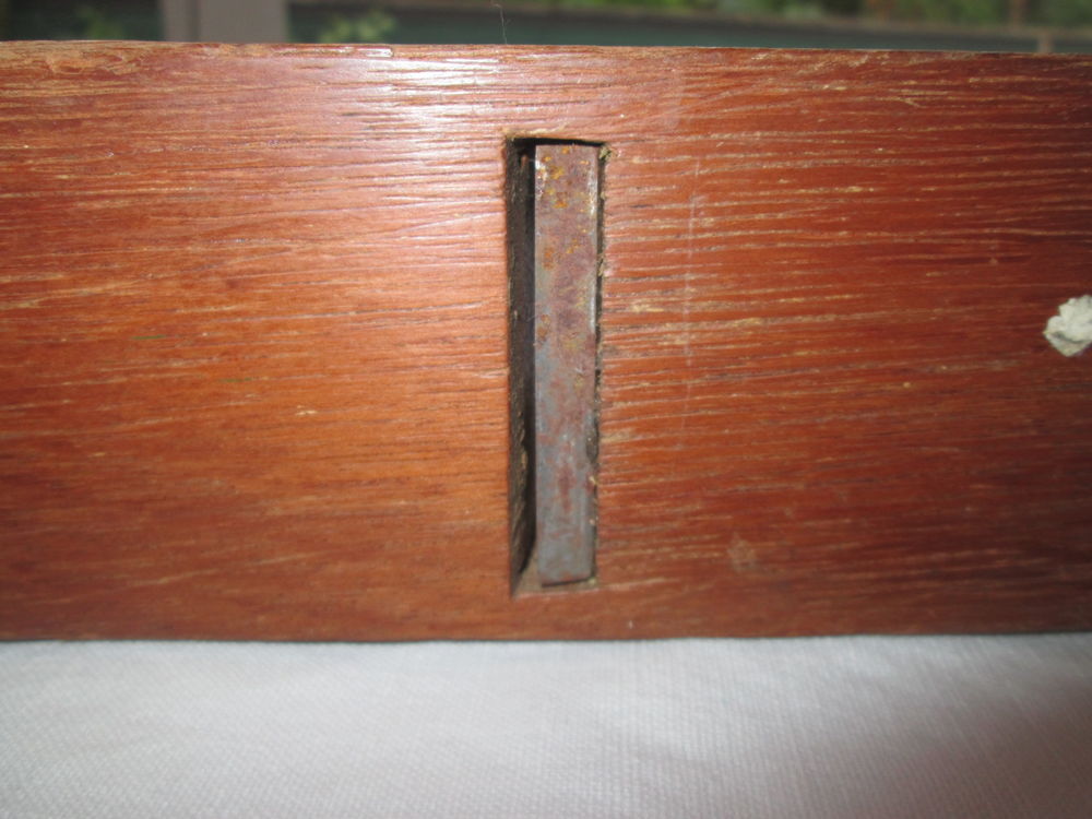 Rabot bois ancien de menuisier, rabot de longrain varlope Bricolage