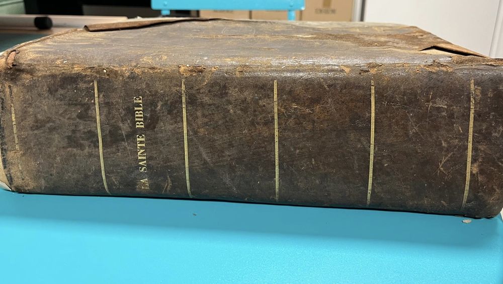 BIBLE PROTESTANTE DE 1848 