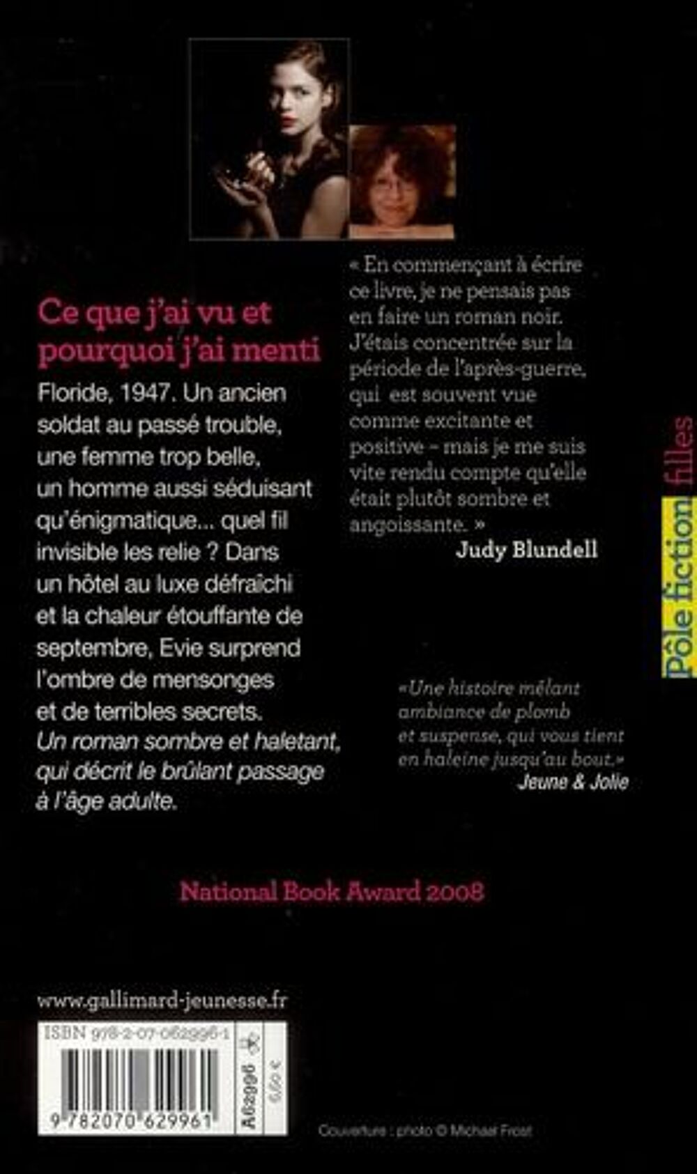 Ce que j'ai vu et pourquoi j'ai menti Livres et BD