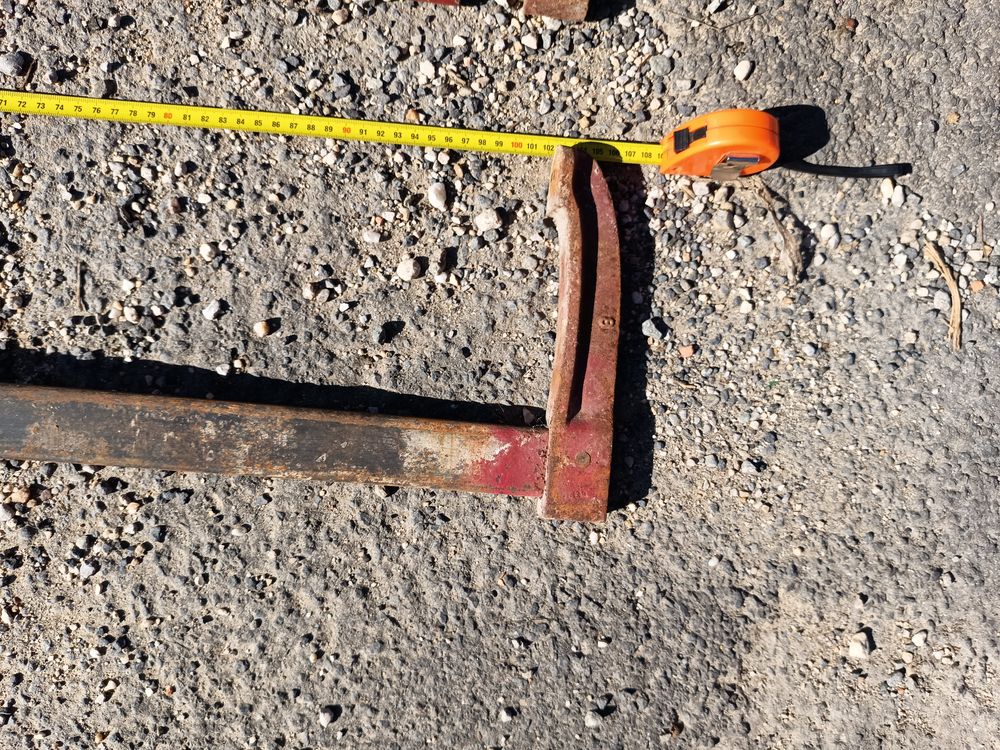lot 4 serre joint a pompe longueur 1 metre plat 40 Bricolage