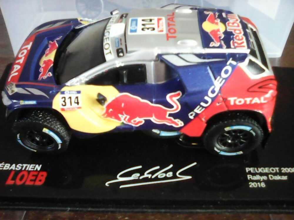 Voiture Peugeot 2008 Rally Dakar S&eacute;bastien Loeb 