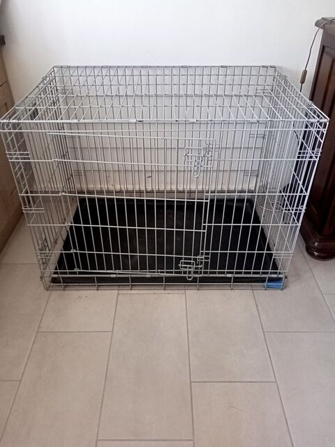 Cage m&eacute;tallique pliable 60 71160 Saint-agnan