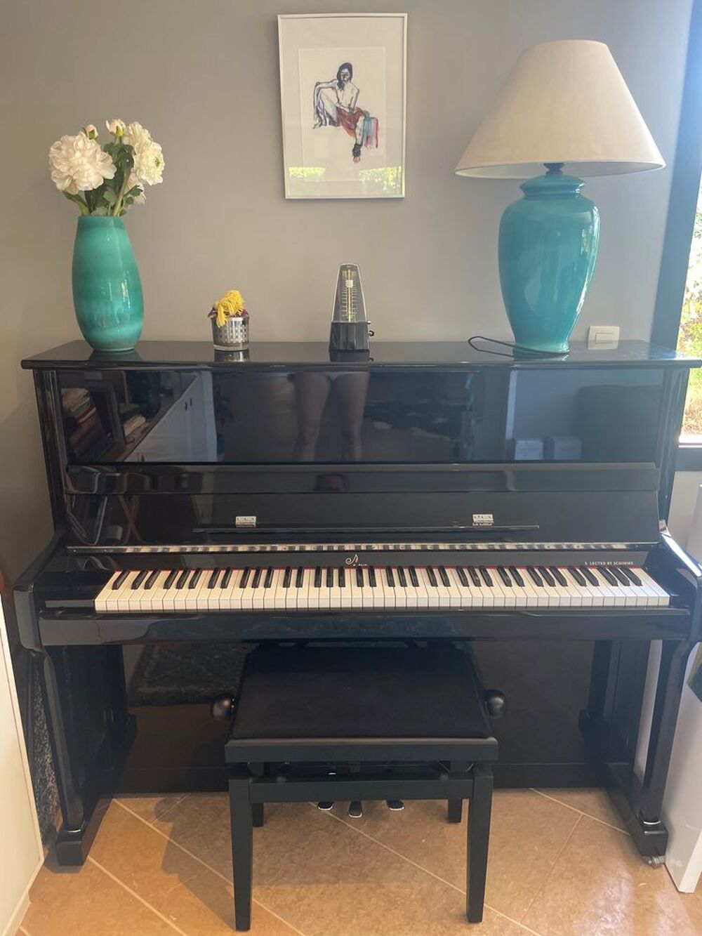 Piano droit schimmel Instruments de musique