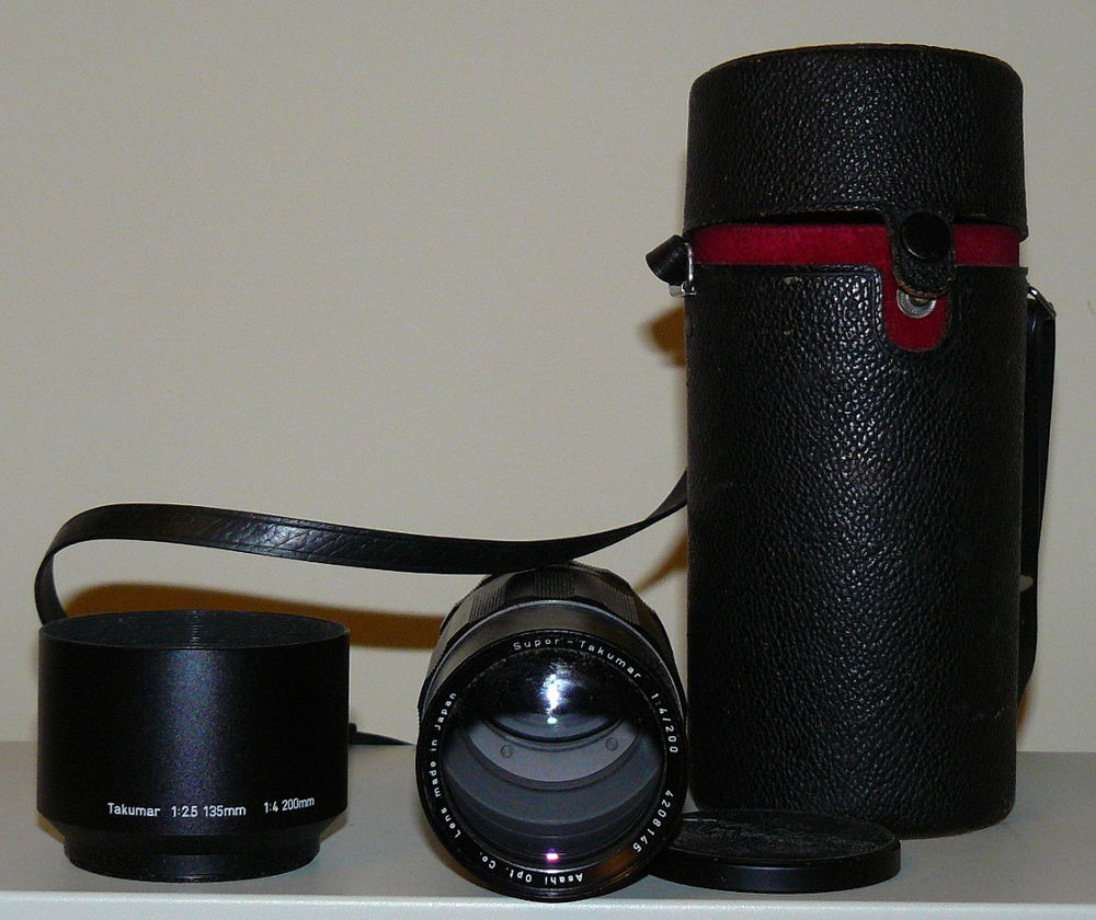Appareil photo argentique et 2 objectifs Photos/Video/TV