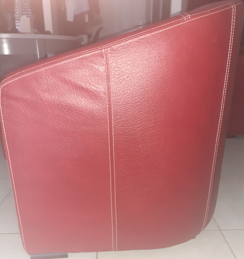 Fauteuil cuir de buffle Meubles
