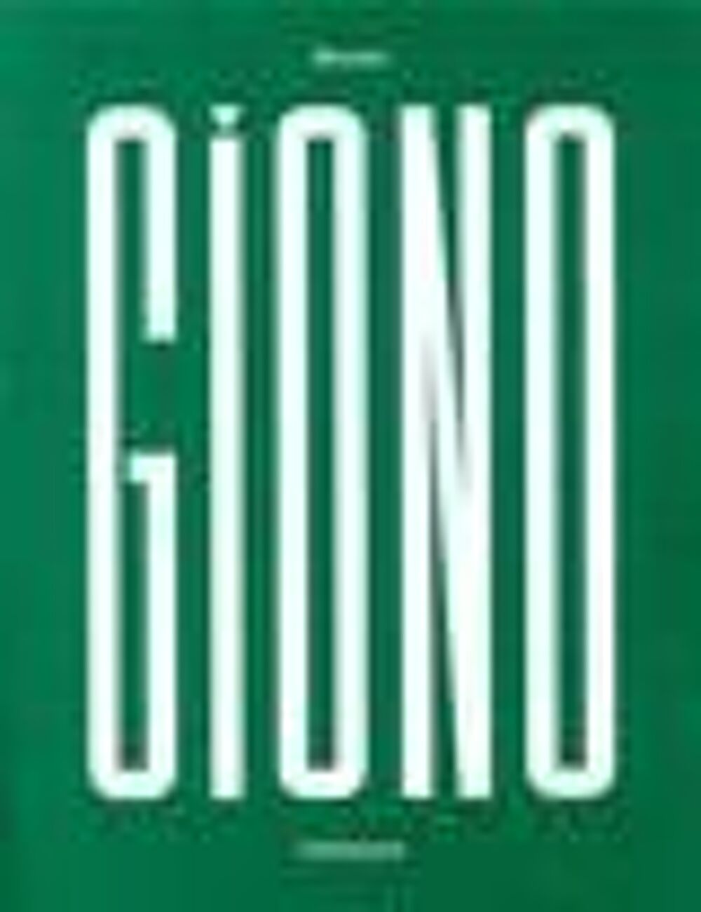Giono Livres et BD