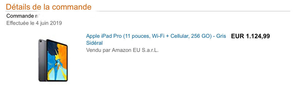 iPad Pro 11 pouces, 256Go Wifi + 4G, 2019 comme neuf Téléphones et tablettes