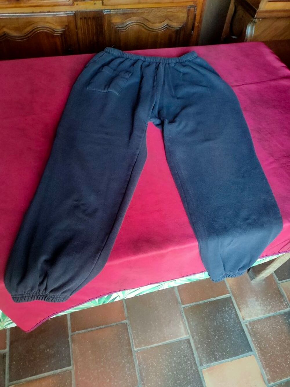 Pantalon de jogging bleu taille XL Vtements