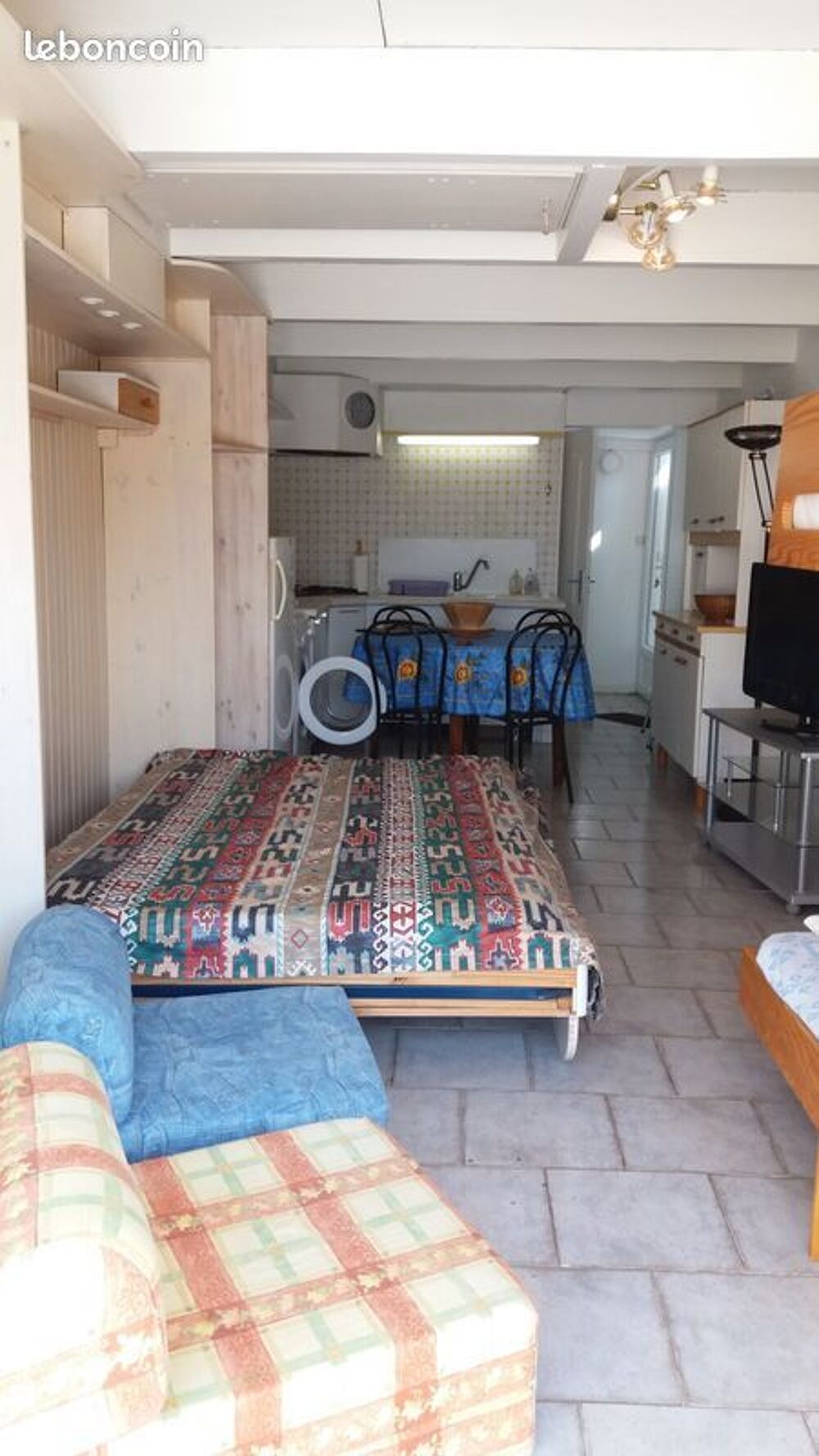   Maison+studio climatisé et jardin,30m de la plage,Vias-Plage Languedoc-Roussillon, Vias (34450)